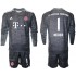 Camisola Bayern de Munique Manuel Neuer 1 Guarda-redes Criança Equipamento Segundo 2021-2022 Manga Comprida
